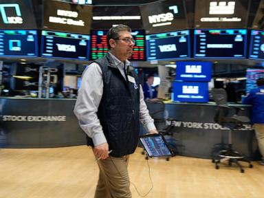 Oil prices ease and stocks jump after Trump says Iran is talking with the US, despite Iran’s denials