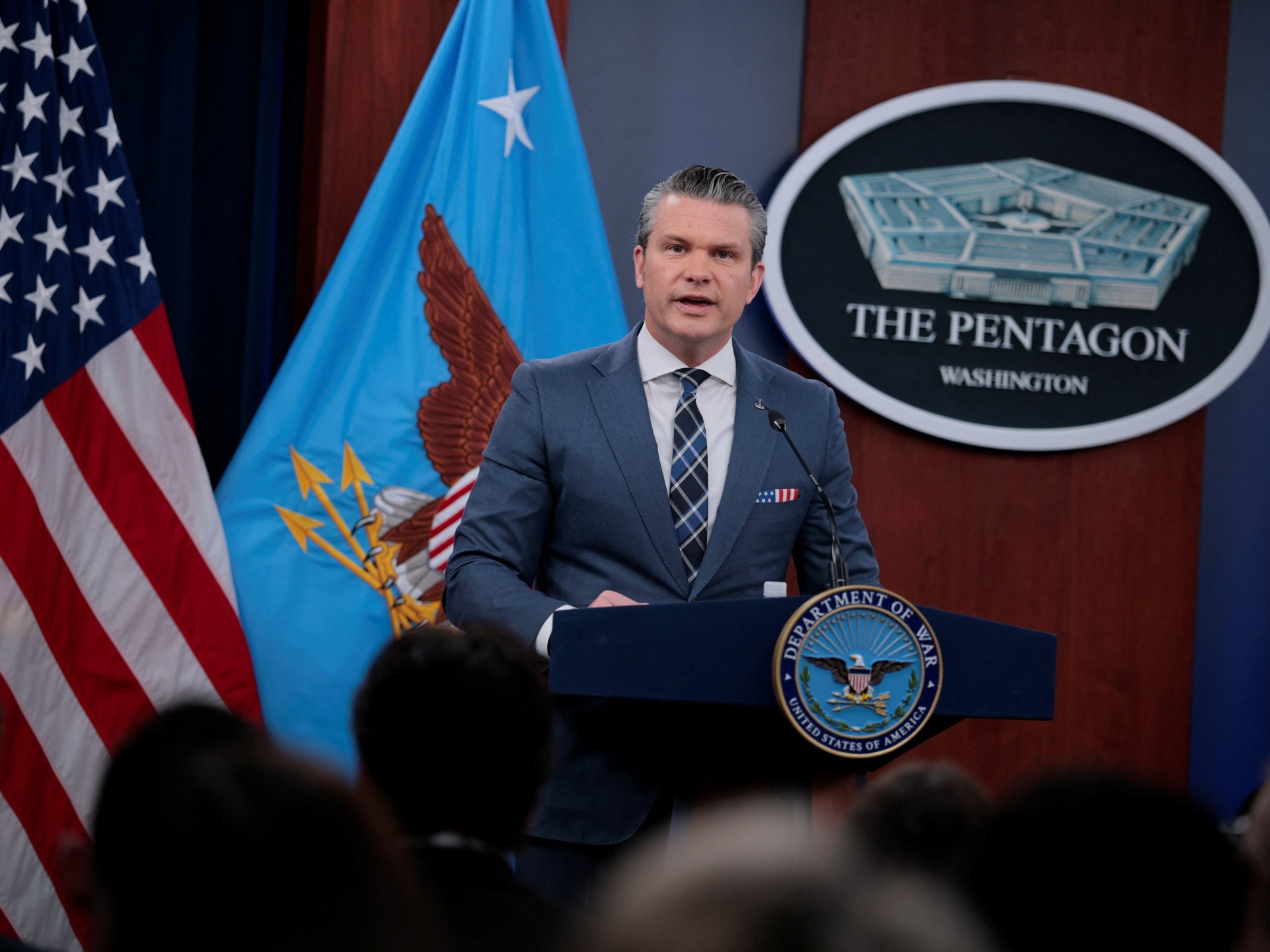 Hegseth insists US is meeting Iran war objectives