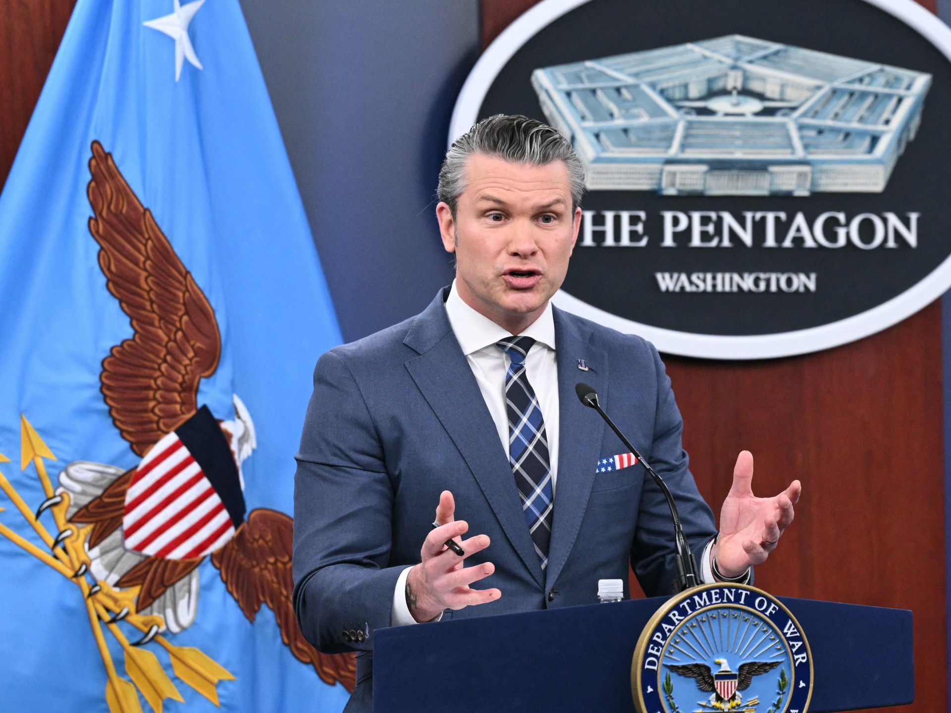 Hegseth says no ‘timeframe’ for war on Iran as Pentagon asks for $200bn
