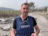 British journalist Steve Sweeney claims Israel was ‘trying to kill him’ in targeted airstrike to ‘silence him’