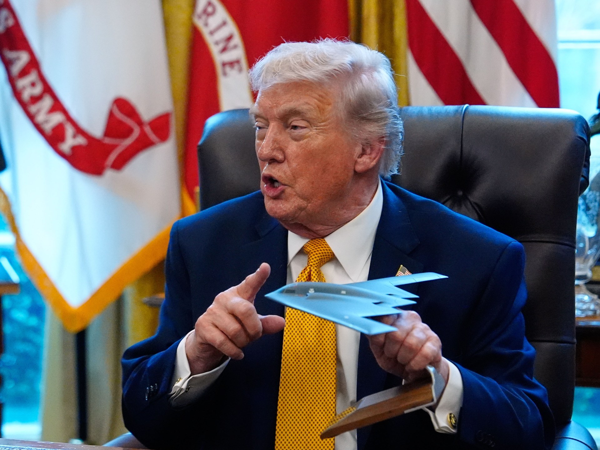 Trump claims strikes on Iran prevented nuclear war