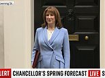 It’s all fine, honest! Smiling Reeves braces to unveil growth downgrades in Spring Statement TODAY… as her plans are torched by Middle East war