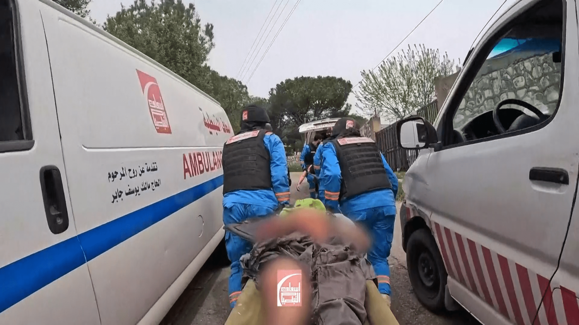 Israel’s military kills four Lebanese paramedics in consecutive strikes