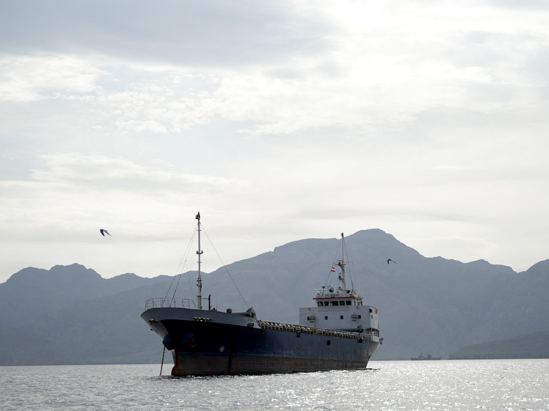 US military threatens to blockade all Iranian ports starting on Monday