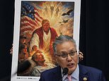 Moment RFK Jr confronted with Trump’s viral Jesus meme as he’s grilled over his ‘mental fitness’