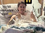 Injured motocross rider’s message from hospital after catastrophic accident at the Sydney Royal Easter Show