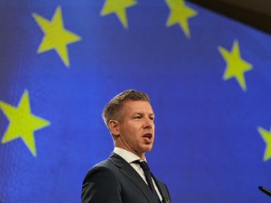 Seeking to unblock EU funds, Hungary’s Magyar meets with EU leadership in Brussels