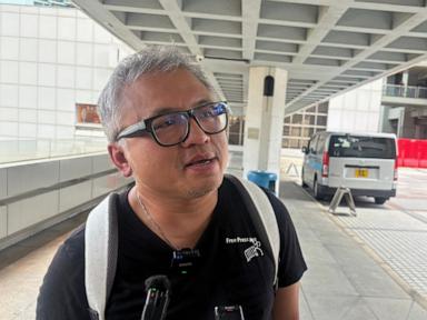 Former leader of Hong Kong journalist group sent to prison for obstructing police