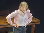 ‘Someone was texting, you know who you are’: Moment Rosamund Pike berates audience member for using their phone during finale of West End play