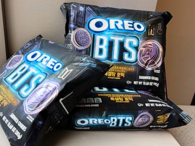 What tastes like a Korean pancake and is purple all over? An Oreo inspired by BTS