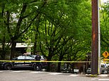 Horror in Portland as ‘disgruntled former employee’ crashes into athletics club in car ‘packed with EXPLOSIVES’