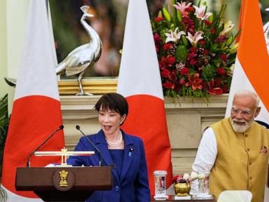 India’s Modi and Japan’s Takaichi expand defense and economic security ties