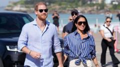 Prince Harry will not be joined by Meghan and children on London trip