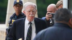 Ex-Trump adviser John Bolton pleads guilty to mishandling classified documents