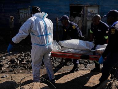 Mass shooting leaves 12 dead and at least 9 hurt in an impoverished South Africa community