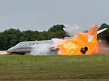 Two dead after private Gulfstream jet crashes in Dominican Republic on the way to collect legendary MLB star