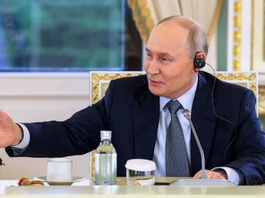 Ukraine’s drone strikes set a gloomy tone for Putin’s economic showcase
