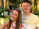 ‘Forever 18’: Henry Nowak’s sister shares heartbreaking TikTok tribute to her murdered brother as she posts videos showing pair singing, laughing and dancing together