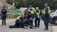 Arrests in Norfolk town as disorder continues for third night