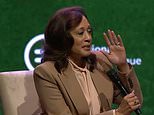 Kamala Harris drops her clearest hint yet at a 2028 run with her farthest-left message to date… as early polls put her in front of the Democratic pack