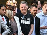 Green energy tycoon Dale Vince watches Andy Burnham become PM in Downing Street